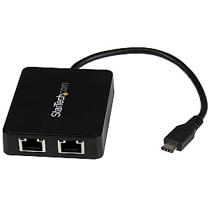 USB-C — DUAL GBE ADAPTERIS/IEVADE