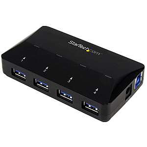 4 PORTU USB 3 HUB + 2,4 A DCP/.