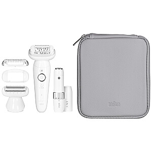 Эпилятор Braun Silk-épil 9 9-341 40 пинцетов Белый