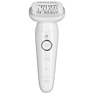 Эпилятор Braun Silk-épil 9 9-341 40 пинцетов Белый