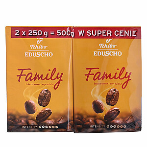 Ground coffee TCHIBO Family 2x250g