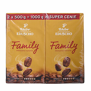 Кофе молотый TCHIBO Family 2x500г