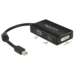 DELOCK Adapter mini DP> VGA / HDMI / DVI