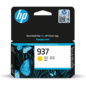 HP Ink 937 4S6W4NE dzeltena līdz 800 lapām ISO/IEC 19752