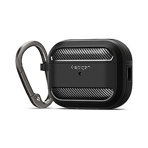 Spigen Rugged Armor Apple Airpods Pro 1 / 2 Matte czarny