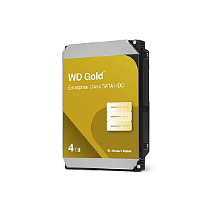 4TB Western Digital Gold 3.5" SATA III Hard Drive - 7200RPM, 256MB Cache