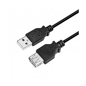 LogiLink USB 5.0 m, melns