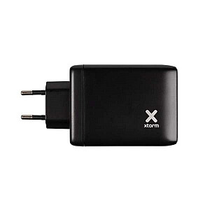 XTORM USB-C 100W sienas lādētājs, melns