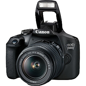 Canon EOS 2000D + объектив EF-S 18–55 мм DC III + сумка CB-SB130 + SD-карта 16 ГБ