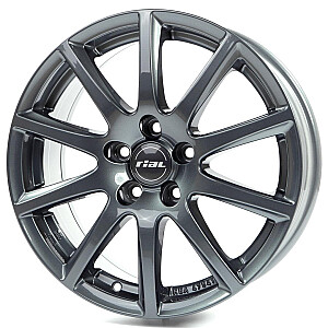 Rial Milano titanium 5,5x14 4x100 ET35 CB63,3 60° 580 kg MI55435A22-5 Rial