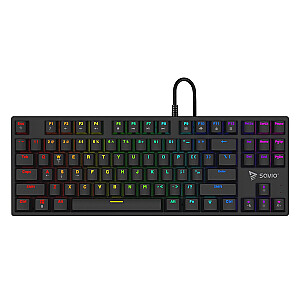 Klawiatura mechaniczna RGB Tempest X2 Outemu Red 