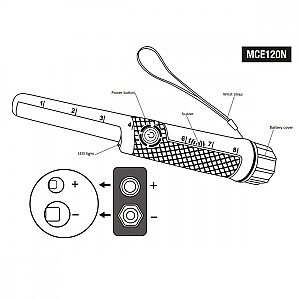 Wykrywacz metali PinPoint MCE120N 