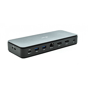 Stacja dokująca Thunderbolt4 2x Display Docking Station Gen3 7x USB, 2.5  GLAN PowerDelivery 92 W kabel TB4 1m 