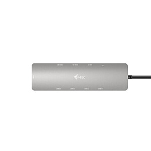 Stacja dokująca USB-C Metal Nano 2x Display Docking Station Power Delivery100W + Charger 100W 