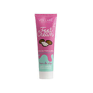 Pėdų kremas VOLLARE S.OS. Regenerating Cream Shea Buuter & Urea Regenerating Foot Cream 100ml