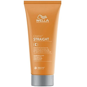 WELLA PROFESSIONALS Creatine+ Straight (C) kremas ilgalaikiam plaukų tiesinimui 200ml