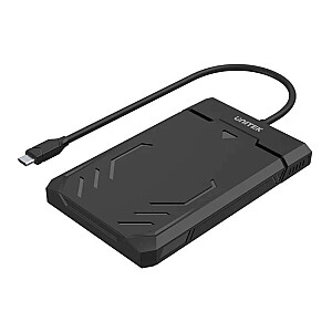 Unitek Y-3036A — DiskGuard Raiden 2,5 collu USB-C uz SATA III 2,5 collu HDD/SSD cietā diska korpuss