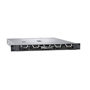 Сервер DELL PowerEdge R250 2 ТБ, стойка (1U), Intel Xeon E E-2314 2,8 ГГц, 16 ГБ DDR4-SDRAM, 700 Вт