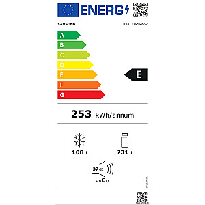 Šaldytuvas Samsung RB33J3515VV/EF