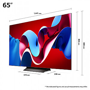 LG OLED65C41LA 65 дюймов (139 см) OLED evo C4 4K Smart TV