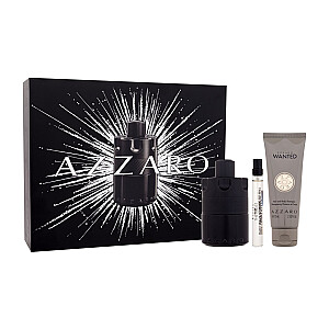 Komplekts Azzaro The Most Wanted Edp 100 ml + Edp 10 ml + Hair and Body Shampoo Wanted 75 ml