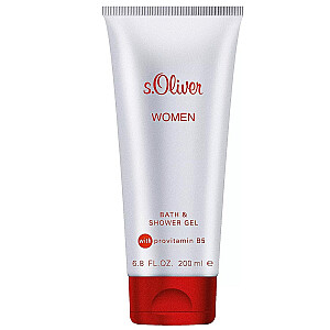 S.OLIVER DUŠAS GELS SIEVIETĒM 200 ml