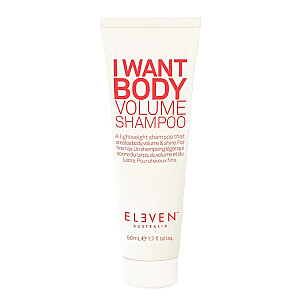 ELEVEN AUSTRALIA Shampoo I Want Body Volume palielina matu apjomu 50ml