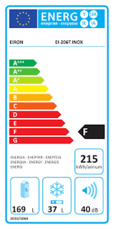 Šaldytuvas  Eiron EI-206T