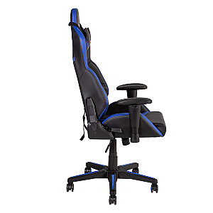 Spēļu krēsls PC MASTER, melns / zils