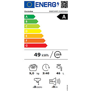 Veļas mašīna Electrolux EW8F249PS