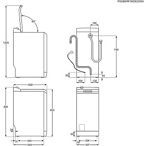 Veļas mašīna Electrolux EW6TN5061F