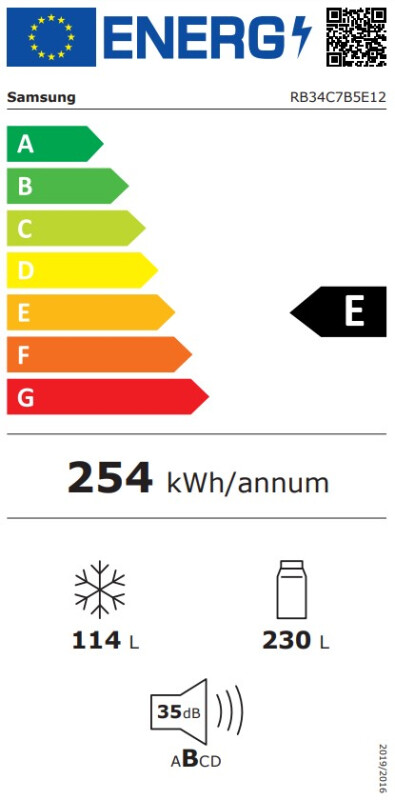 Ledusskapis Samsung RB34C7B5E12/EF