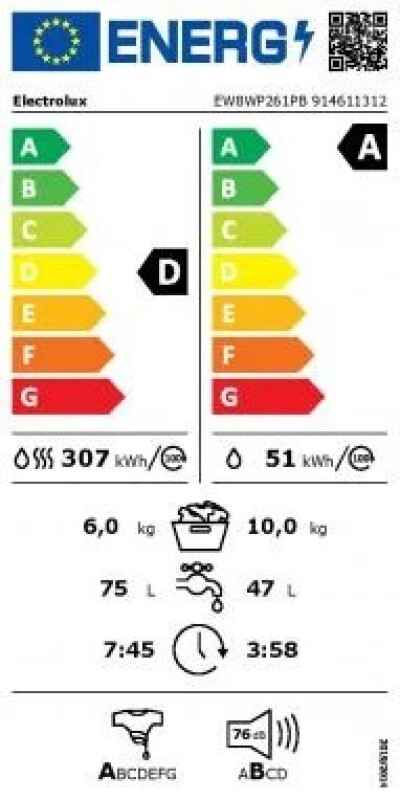 Electrolux EW8WP261PB