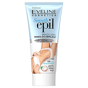 EVELINE Smooth Epil Brazīlijas kāju bikini maska padušu matu noņemšanai, 175 ml