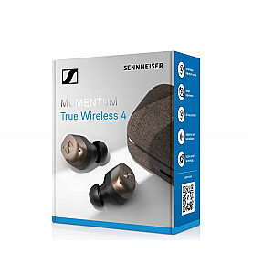 Sennheiser Momentum True Wireless 4 austiņas — melns varš