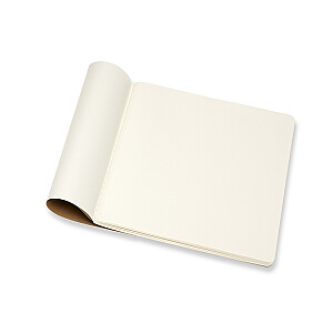Альбом для рисования Moleskine Sketchbook 19x19см, 88 белых страниц, мягкая обложка, коричневый