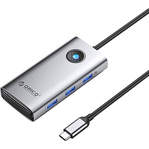 Станция/репликатор Orico 6in1 USB-C (PW11-6PR-GY-EP)