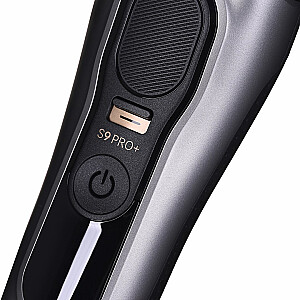 Braun Series 9 Pro+ 9565cc Бритва для влажной и сухой сушки, триммер, металлик