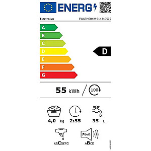 Стиральная машина Electrolux EW6SM504W