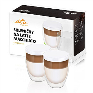 ETA | Latte Macchiato Glasses | ETA418193020 | For coffee | 2 pc(s) | Dishwasher proof