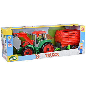 Traktors ar piekābi Truxx 55 cm  (kastē) L04428 Čehija