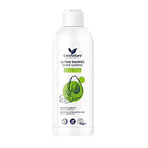 COSNATURE Repair Shampoo natūralus atkuriantis šampūnas plaukams su avokadu ir migdolais 250ml