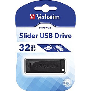 Verbatim Slider USB 2.0, 32 ГБ