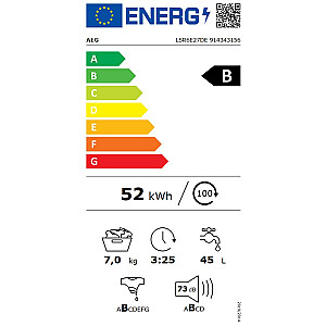 Veļas mašīna LSR6E27DE