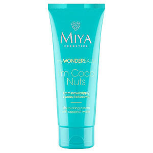 MIYA myWONDERBALM I&#39;m Coco Nuts drėkinamasis kremas su kokosų vandeniu 75 ml