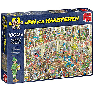 Jumbo Jan Van Haasteren Die Bibliothek 1000 Teile Puzzle (19092)