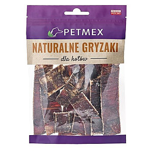 PETMEX Liellopu gaļas sloksnes - kārums kaķiem - 40 g