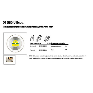 K. DIAM. Seg. 350x3,0x25,4 DT350U