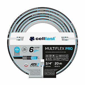 DĀRZA ŠĻŪTENE CELLFAST MULTIFLEX PRO ATS2 3/4 collas, 20 m.