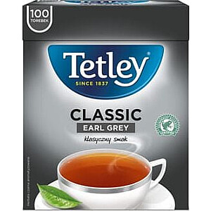 Tetley Tetley классический Эрл Грей травяной черный 100 тб